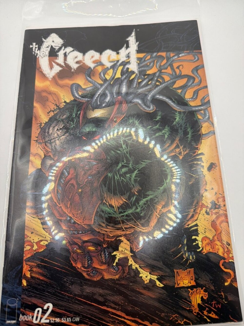 The Creech #2 Comic By Greg Capullo 1997 Image Comics First Print Sci-Fi Horror